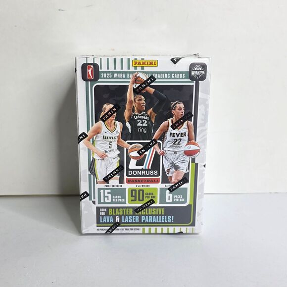 2025 Panini WNBA Donruss Basketball Trading Card Blaster Box - NEW SEALED - Picture 1 of 7